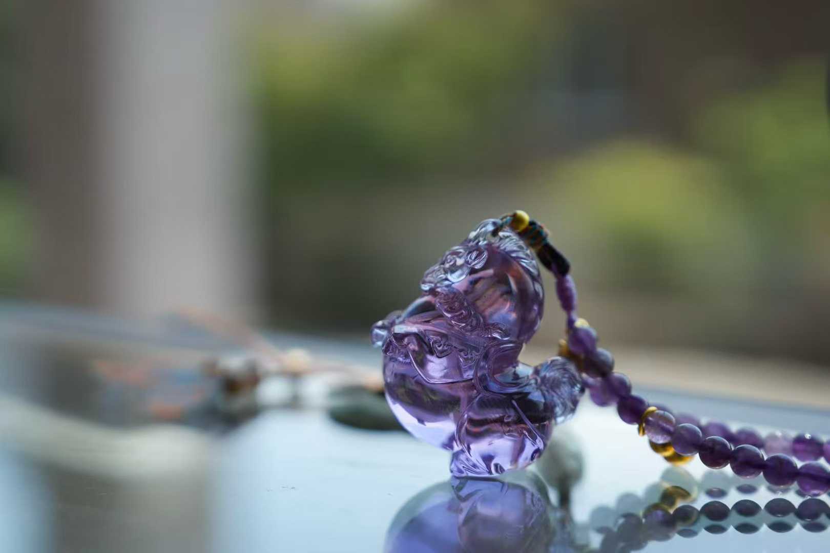 【稀雀限定】琉璃挂饰—立马有钱