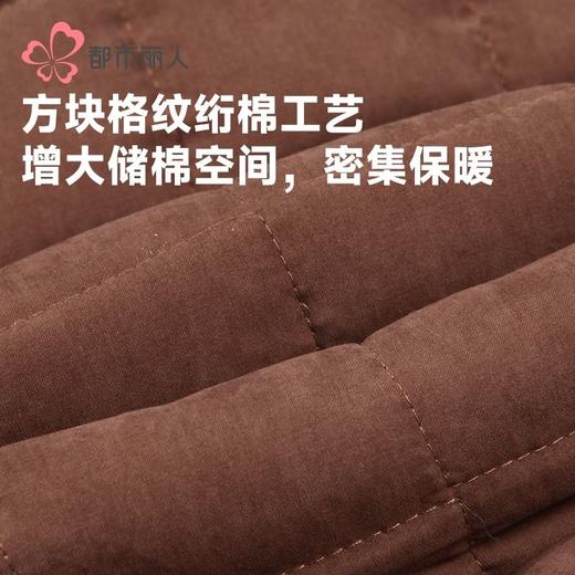 都市丽人睡衣蜜桃绒睡衣男士家居服长袖长裤加厚夹棉套装FHH9C5 商品图6