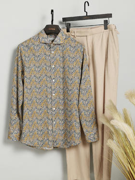 callisto定制花衬衫-奥布里森林