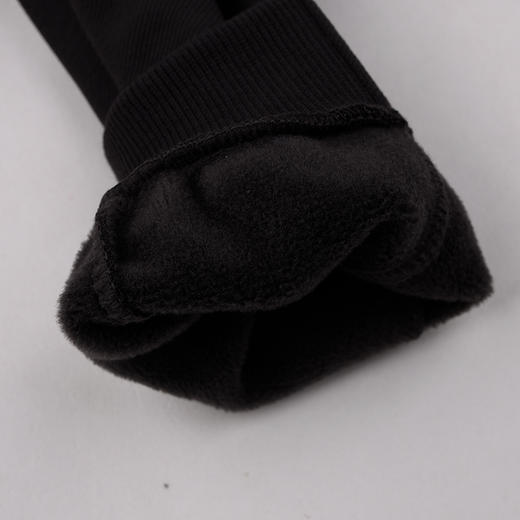 棉果果冬季新品男童卡其色斜纹复合绒保暖加厚针织加绒长裤M412200425760 商品图6