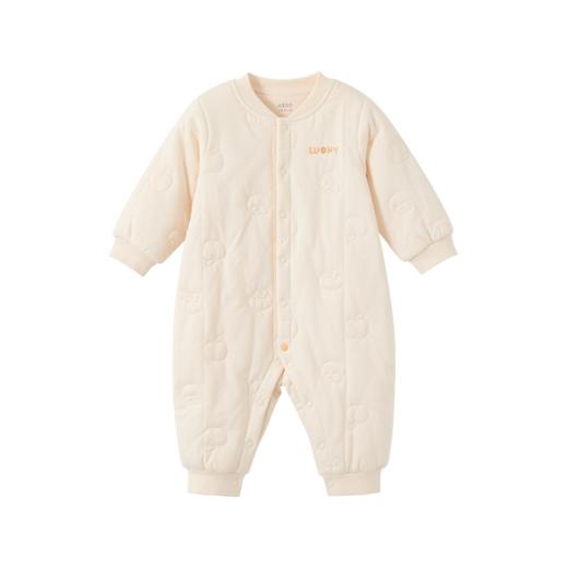 怡比事事平安长袖开襟哈衣HY25WIN030米白（59#-80#） 商品图6