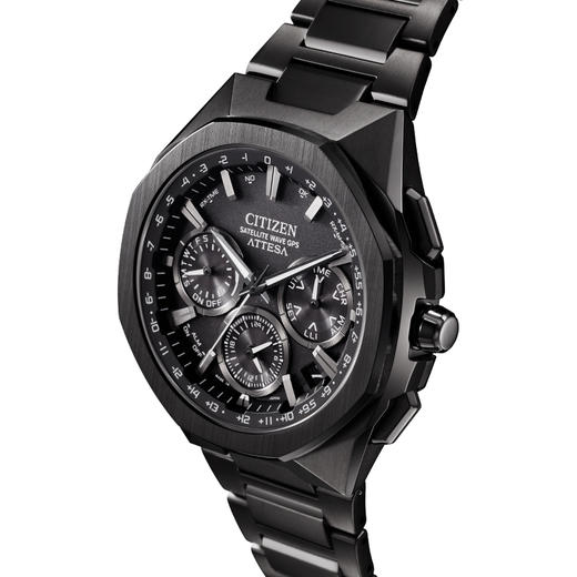 西铁城/CITIZEN卫星对时ATTESA系列舒博钛八角男表CC4105-69E 商品图3