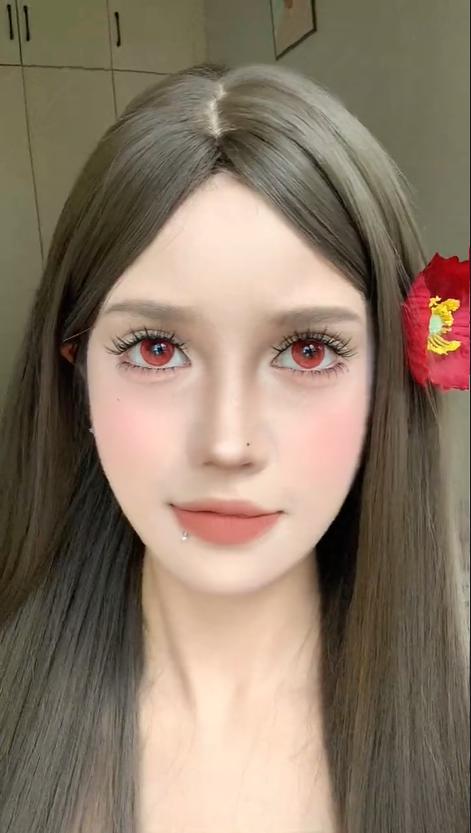 kaylens 半年抛 红珠泡泡 直径14.2mm 着色 13.6mm 商品图1