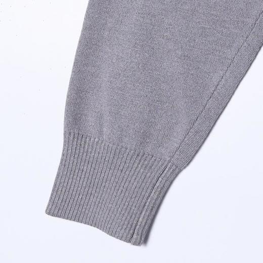 SDSA秋冬新款痞帅男装韩版拼接撞色假两件针织毛衣复古翻领上衣 商品图4