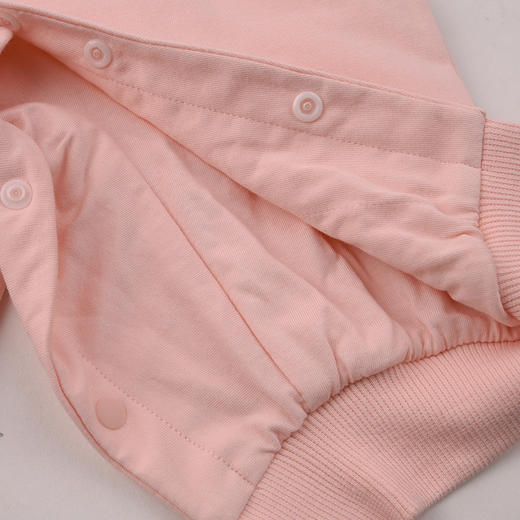 棉果果冬季新品女童可爱夹棉保暖加厚爬衣夹棉连体衣M422720825744 商品图3