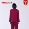 Threegun三枪 丝感棉翻领开襟女士家居套-T80087D02 商品缩略图8
