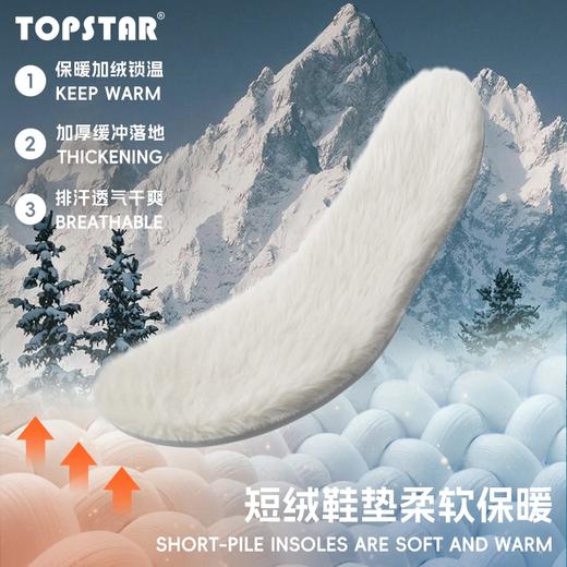 【云优选】TOPSTAR儿童雪地靴25冬上新新款女童雪地靴男童保暖宝宝棉鞋 商品图2