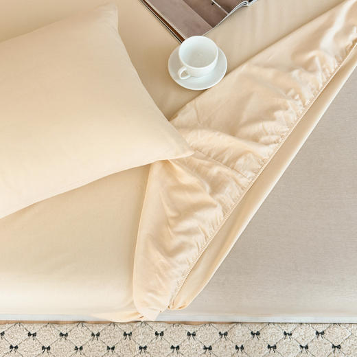 100%棉A类纯棉磨毛床单/床笠  可机洗水洗 A-5443   加倍生活 商品图6