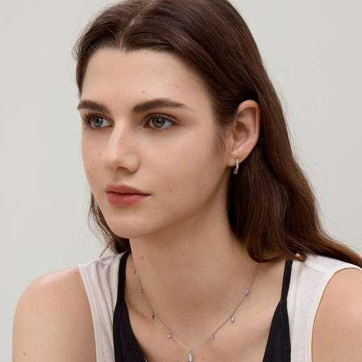 ARSIS｜流光系列 粼境冰川耳圈 商品图1