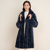 EITIE爱特爱大毛领V领时尚显瘦厚实水貂毛皮草外套2025冬季新款D2593911X 商品缩略图2