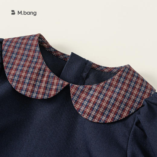 宥宝童装秋季连衣裙 潮流洋气学院风连衣裙 商品图2