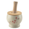 【跨境出口陶瓷捣蒜器】陶瓷捣蒜器捣药器捣蒜罐捣药罐配木棒捣碎罐压蒜器研磨器捣蒜泥臼 商品缩略图4