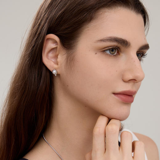 ARSIS｜流光系列 相思豆耳钉 商品图2