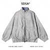 25108SDSA男士秋冬新款痞帅男装韩版简约纯色印花字母拉链立领夹克外套 商品缩略图1