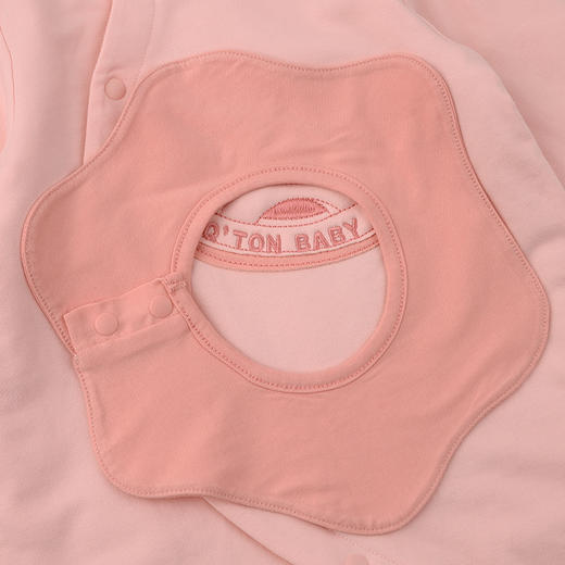 棉果果冬季新品女童可爱夹棉保暖加厚爬衣夹棉连体衣M422720825744 商品图4