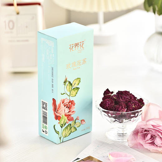 严选 | 花养花烘干玫瑰花冠茶30g*3盒 商品图1