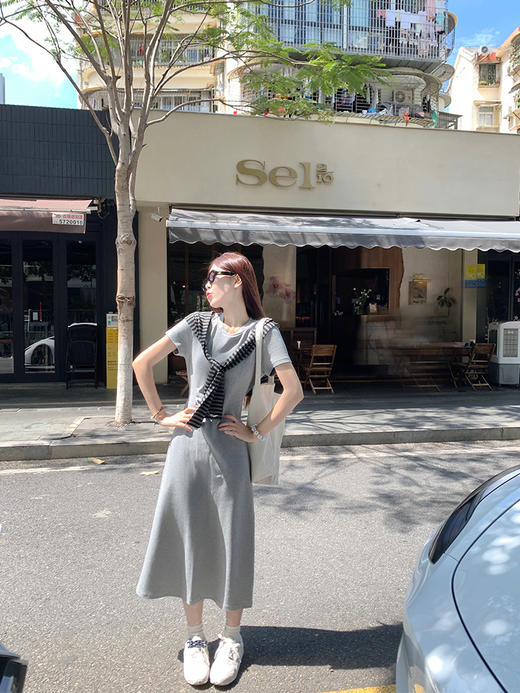 <曾小咸推荐>现货秒杀！休闲连衣裙 短款秒杀79.99！长款 秒杀89.99！ 商品图6