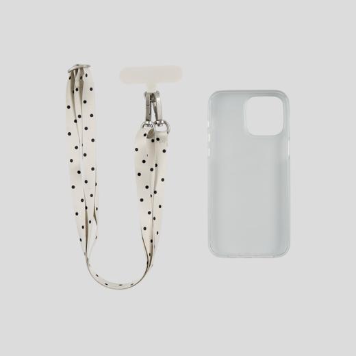 GOODBAI 组合logo印花波点图案手机壳挂绳套组 商品图4