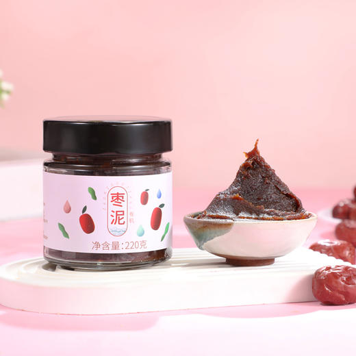 枣有机荟 有机枣泥果酱 220g/瓶 商品图1