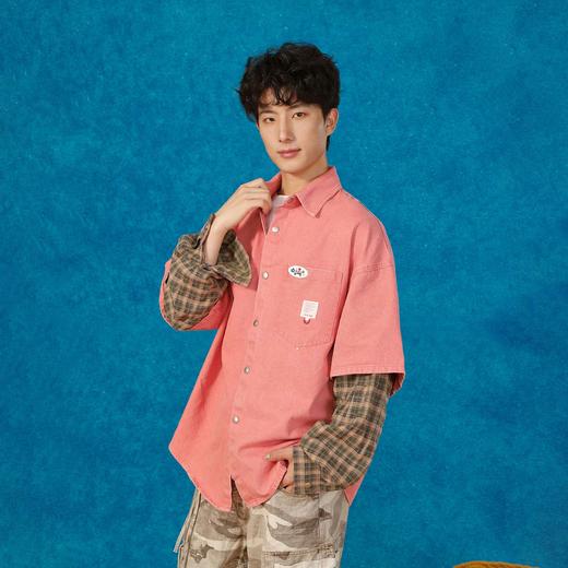 潮流假两件衬衫-纪念日百货门店同款165294781 商品图2