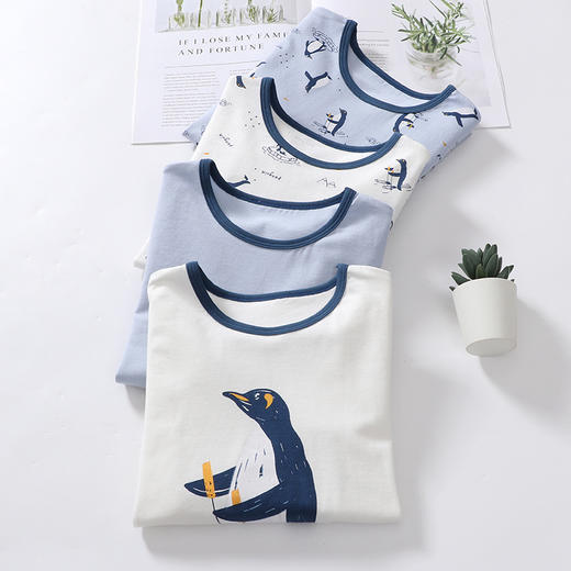 100-150莱卡棉 儿童长袖打底衫透气吸汗两件组 商品图1