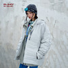 BJHG不计后果新款排骨羽绒服男款冬季美式复古潮牌宽松羽绒外套女 商品缩略图4