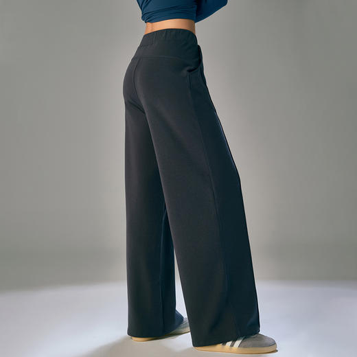 【限时秒】YOGACODE【火树银花系列】热特姆保暖直筒裤女冬季加绒加厚微喇阔腿裤DWL125495 商品图1