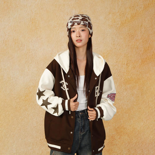 秋季美式运动连帽上衣女纪念日百货门店同款166094377 商品图0