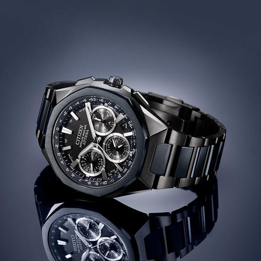 西铁城/CITIZEN卫星对时ATTESA系列舒博钛八角男表CC4106-74E 商品图6