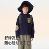 英氏儿童外套连帽秋冬保暖抗静电防风撞色时尚男童男宝宝潮流户外 商品缩略图3