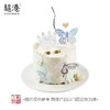 奇缘蝶心 生日蛋糕 商品缩略图3