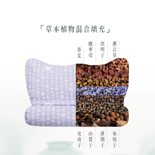 【赠合香珠重力眼罩1个】后辰 二合一护颈合香枕 翻身不压脸 商品图6