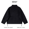 SDSA秋冬新款痞帅男装韩版纯色polo领针织卫衣下摆松紧设计百搭 商品缩略图4