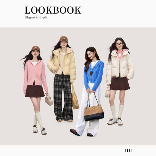 【09/10新品】熙世界双头拉链连帽毛衣外套女2025秋装新款休闲宽松短款针织开衫 商品图3