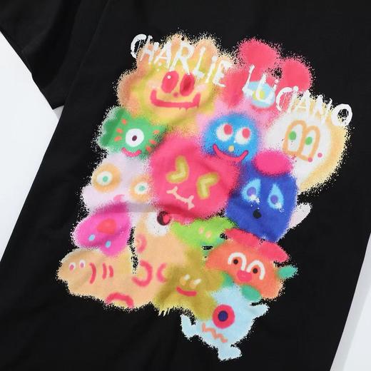 中性款印花短袖T恤 檀健次同款 商品图2