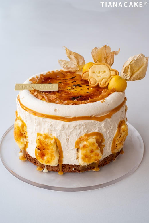 🔥火爆全网【焦糖烤奶皮蛋糕】 商品图0