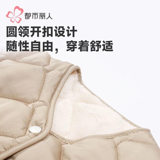 都市丽人睡衣布夹棉女士家居服单件上衣中厚夹棉单件上衣LHH7B7 商品图4