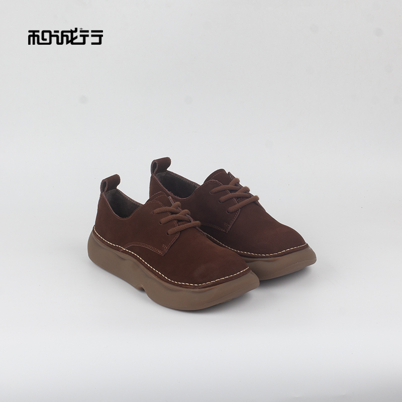 和诚行2025秋季新款韩系轻复古时尚百搭女式休闲鞋0810274