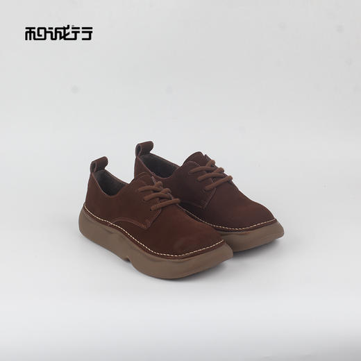 和诚行2025秋季新款韩系轻复古时尚百搭女式休闲鞋0810274 商品图0