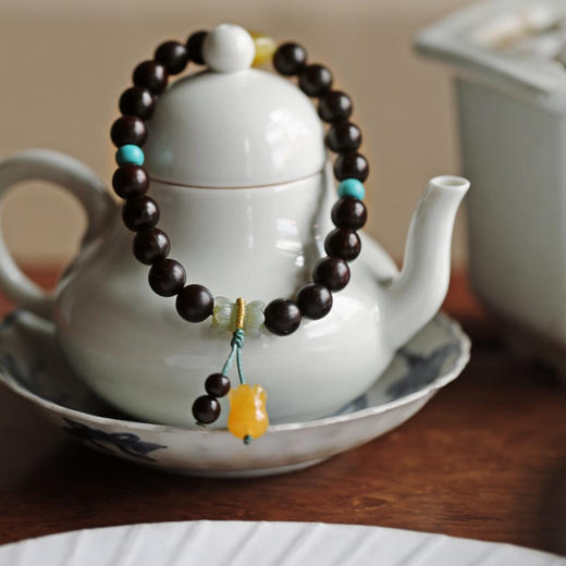 【青山特惠】8mm20颗原创小叶紫檀【馨兰】手串 y52 商品图3