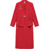 QYM 1315C522-Y气质套装二件套修身礼服裙 商品缩略图4
