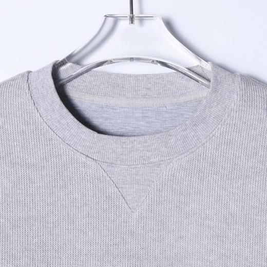 9530SDSA秋冬新款痞帅男装韩版简约纯色倒三角圆领卫衣宽松百搭上衣 商品图2