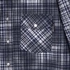 SDSA男士秋冬新款痞帅男装韩版休闲扎染格子纽扣翻领长袖衬衫百搭 商品缩略图2
