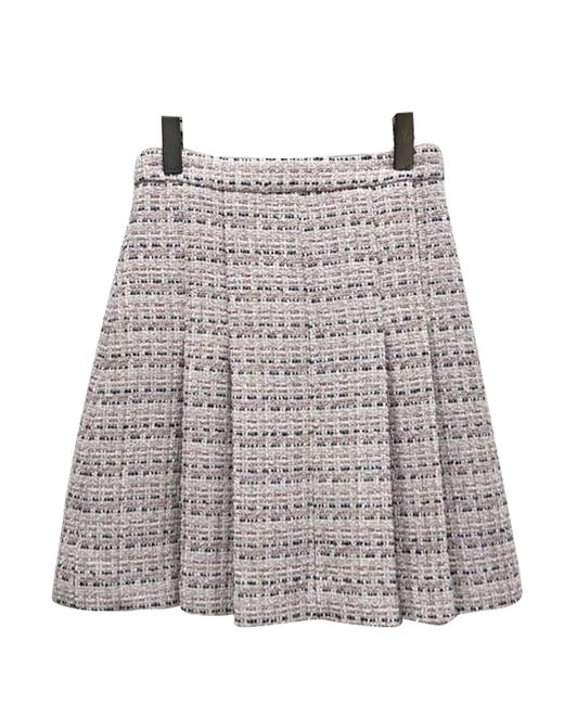 女款羊毛呢百褶裙短裙015 商品图1