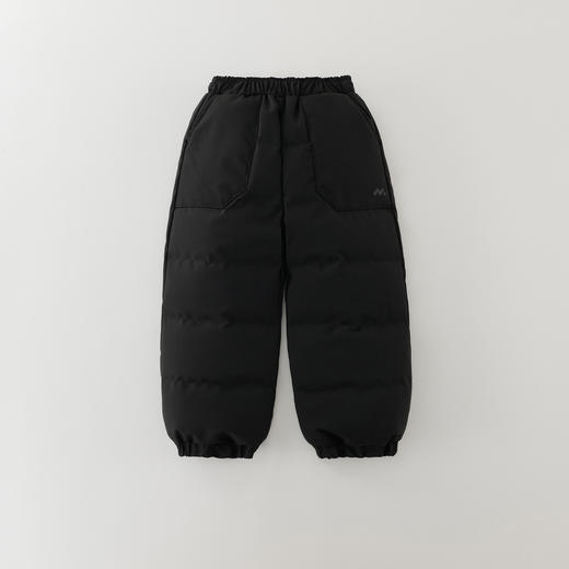 【无氟防泼水】马克珍妮男女童防风防寒加厚保暖羽绒裤2025年冬装新款551633 商品图2