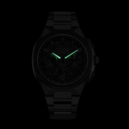 西铁城/CITIZEN卫星对时ATTESA系列舒博钛八角男表CC4105-69E 商品图6