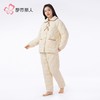 都市丽人睡衣烂花绒夹棉女士家居服长袖长裤加厚夹棉套装LHH1M6 商品缩略图2