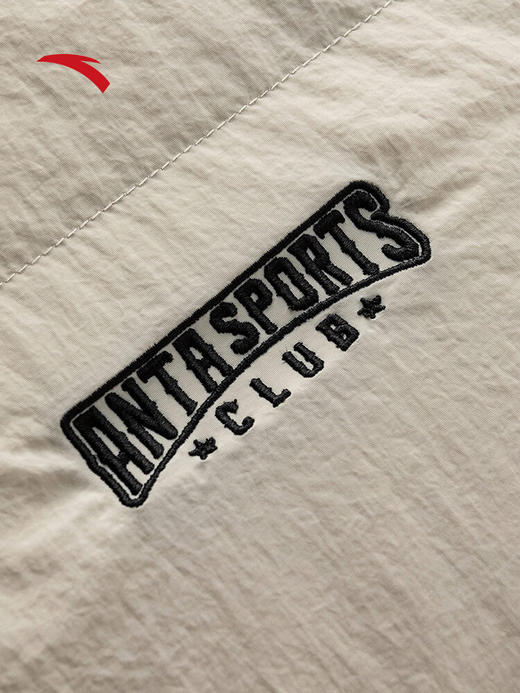 安踏运动复古防泼水男士宽松立领防风羽绒服152548901N 商品图7