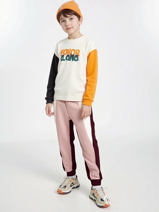 佐丹奴童装25年商场同款拼接色【空气三明治】针织裤03115082 商品图1