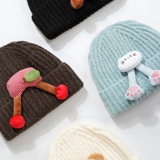 立体PP针织帽女款针织帽-纪念日百货门店同款165643952 商品图0